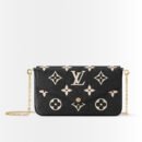 Louis Vuitton Félicie Pochette Empreinte Black 22cm M82479