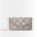Louis Vuitton Félicie Pochette Tourterelle Grey 21cm M82610