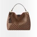 Louis Vuitton Graceful MM Damier Ebene Canvas Hobo Bag Brown 41cm N44045
