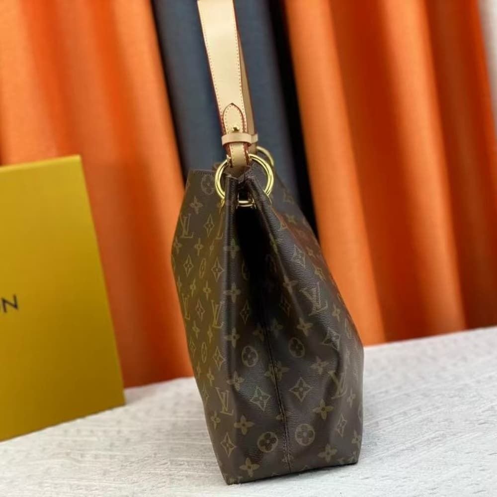 Louis Vuitton Graceful MM Monogram Canvas Brown 41cm M43704