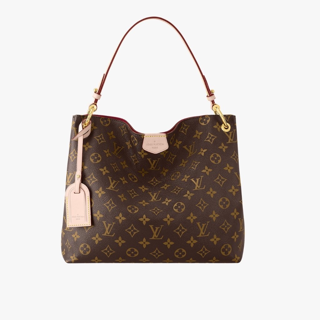 Louis Vuitton Graceful PM Monogram Canvas Red 35cm M43701