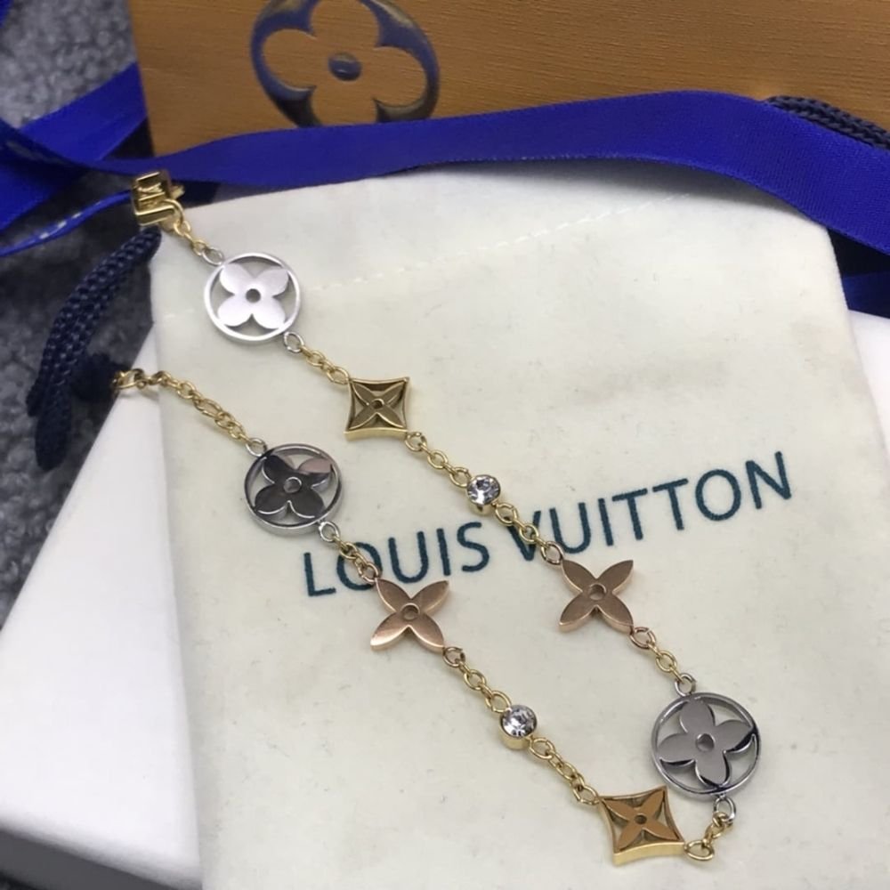 Louis Vuitton Idylle Blossom Bracelet Gold Q95286