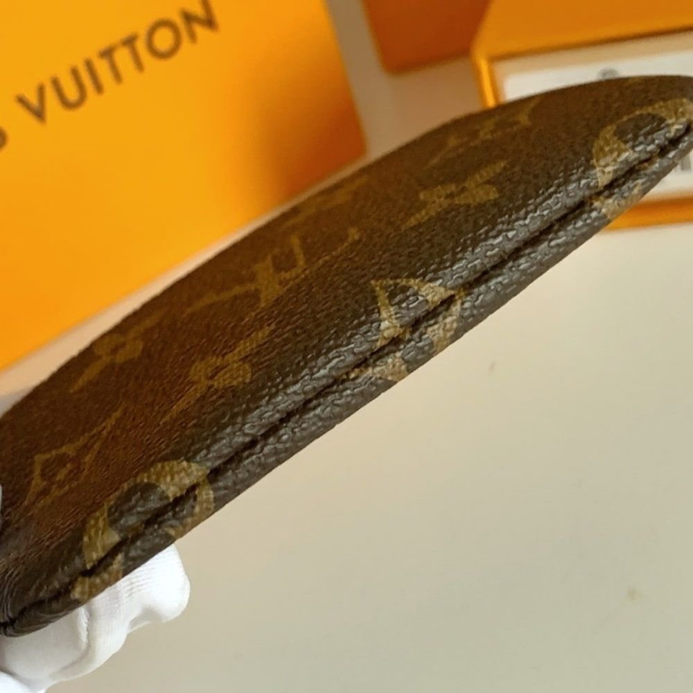 Louis Vuitton Key Pouch Wallet Brown 12Cm M62650