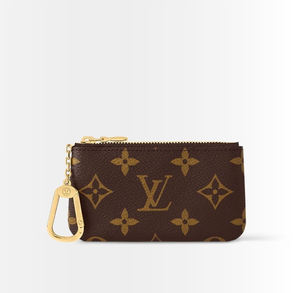 Louis Vuitton Key Pouch Wallet Brown 12Cm M62650