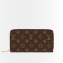 Louis Vuitton Long Double Zippy Wallet Monogram Brown 19Cm