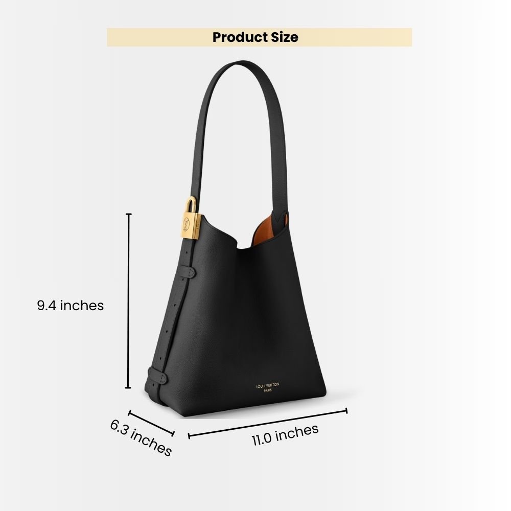 Louis Vuitton Low Key PM Hobo Black 28Cm M25352