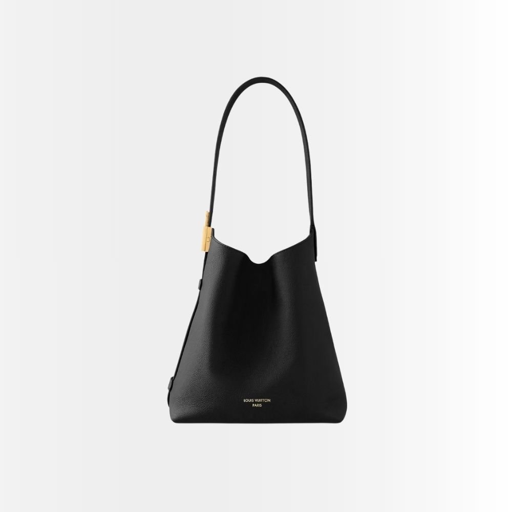 Louis Vuitton Low Key PM Hobo Black 28Cm M25352
