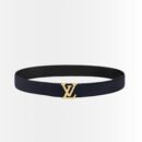 Louis Vuitton LV Heritage Reversible Belt Navy Blue and Black 35mm M8563U