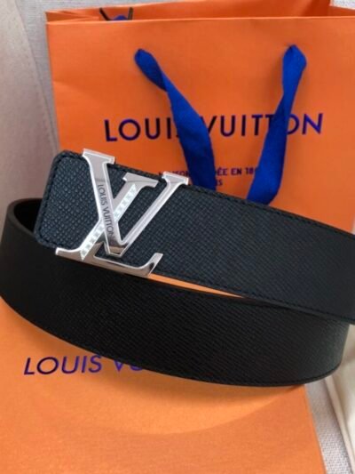 Louis Vuitton LV Initiales Reversible Belt Black 40mm
