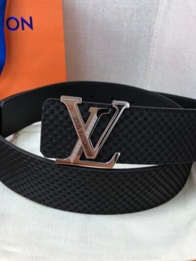 Louis Vuitton LV Initiales Reversible Belt Damier Black 40mm