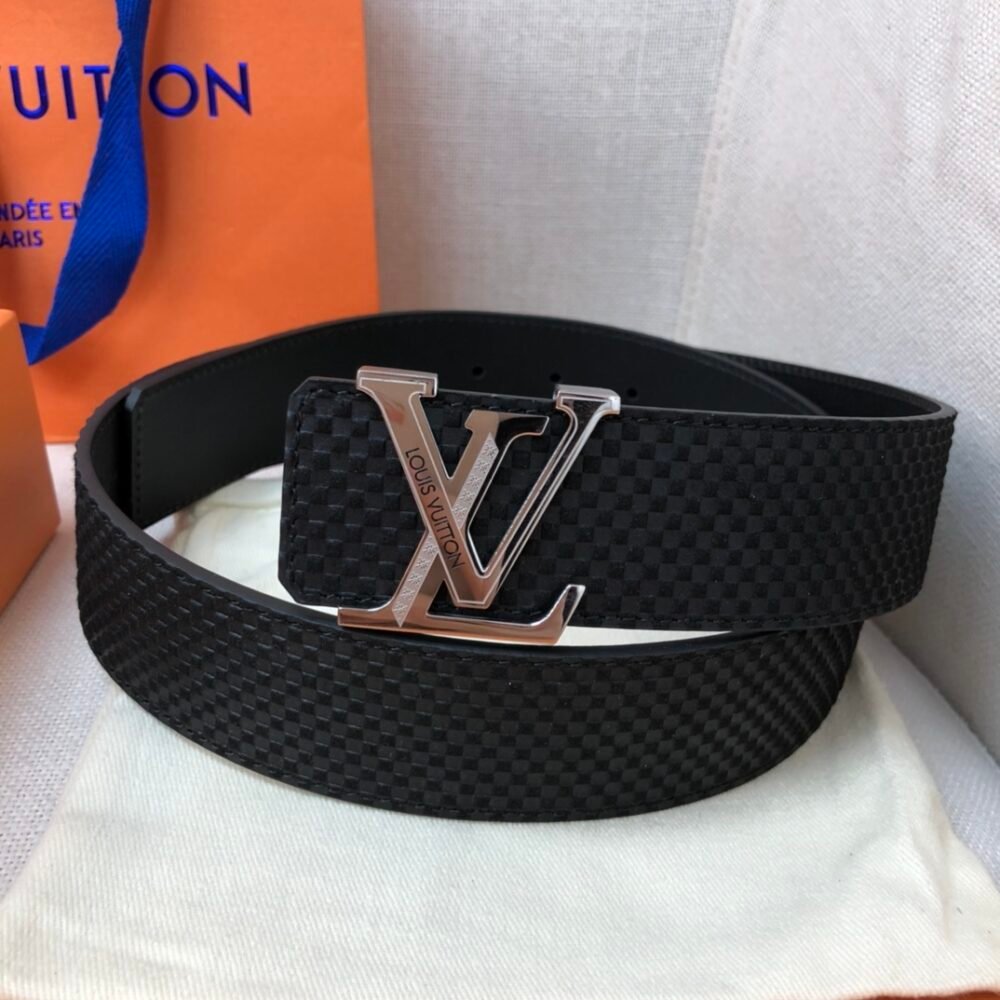 Louis Vuitton LV Initiales Reversible Belt Damier Black 40mm