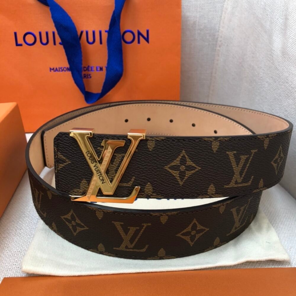 Louis Vuitton LV Initiales Reversible Belt Monogram Brown 40mm