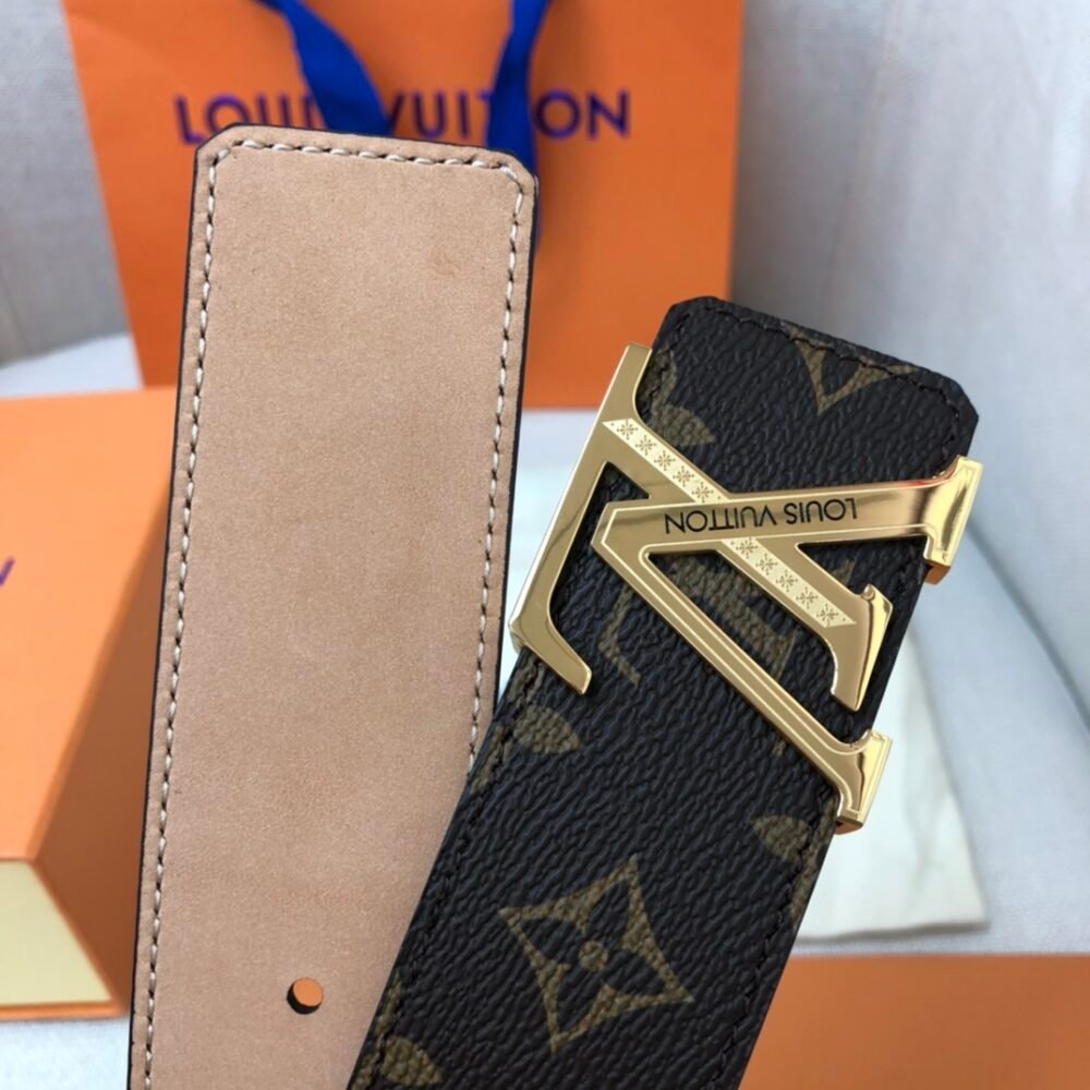 Louis Vuitton LV Initiales Reversible Belt Monogram Brown 40mm