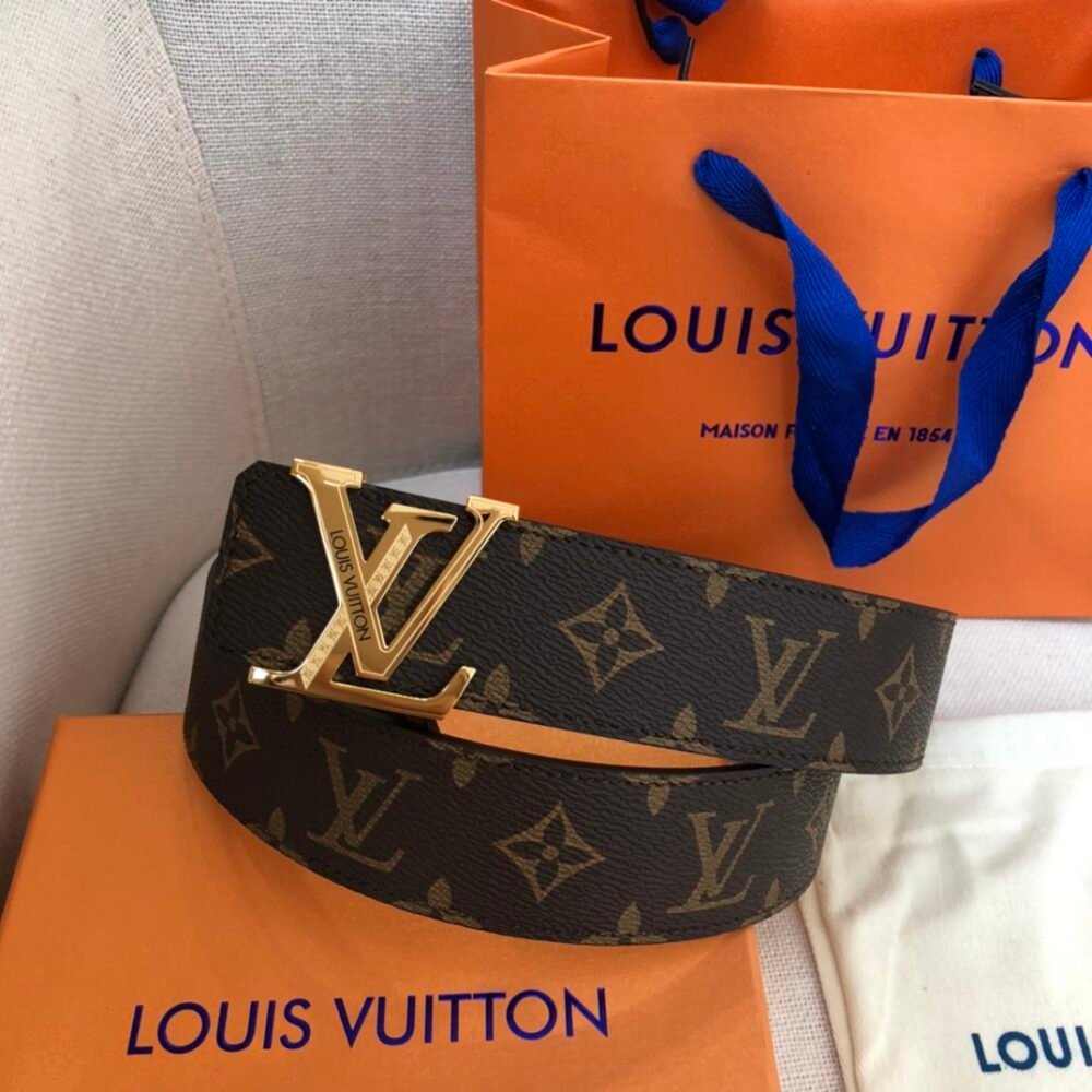 Louis Vuitton LV Initiales Reversible Belt Monogram Brown 40mm