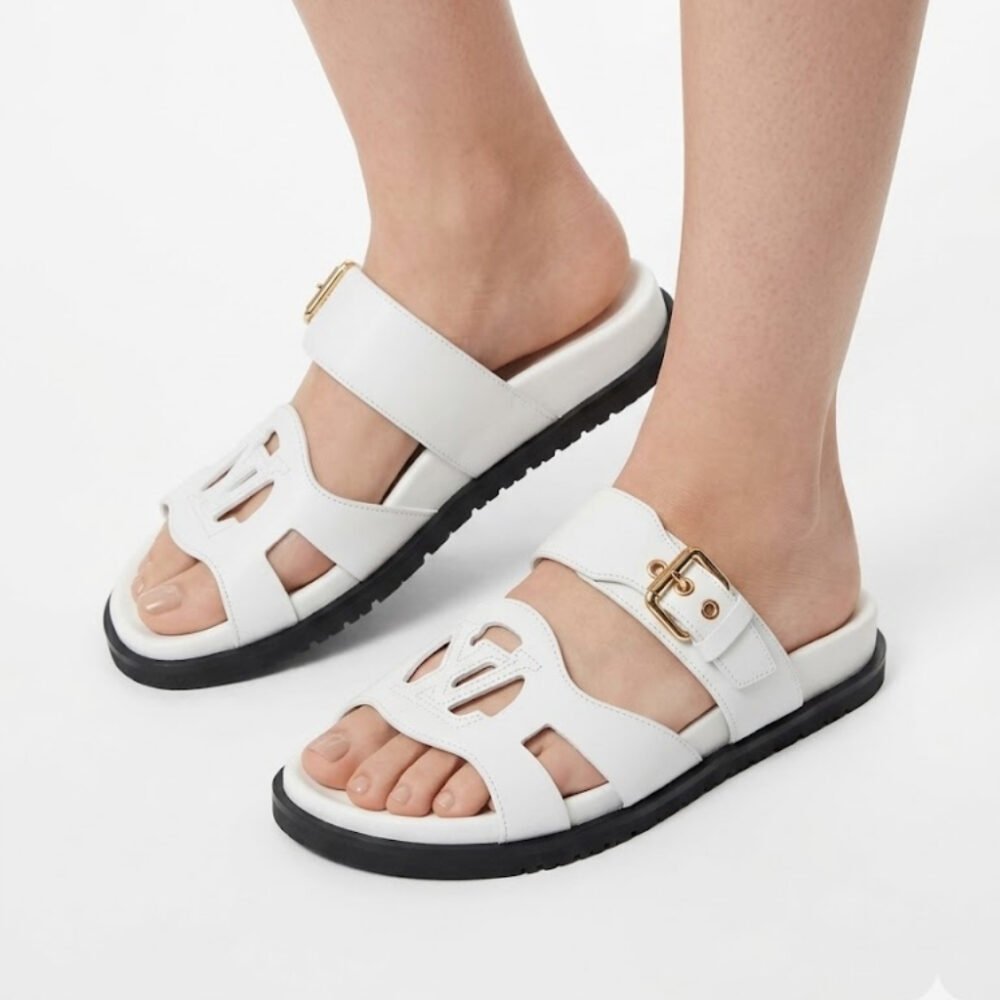 Louis Vuitton LV Isola Comfort Mule White 1AJQYV