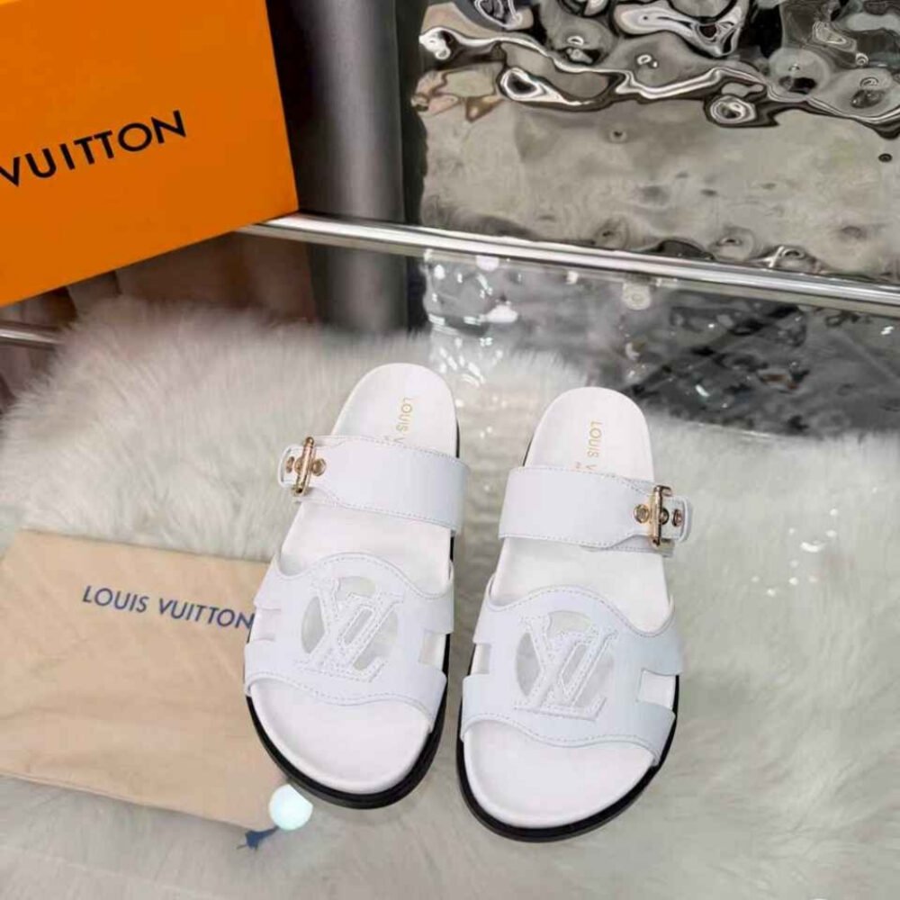 Louis Vuitton LV Isola Comfort Mule White 1AJQYV