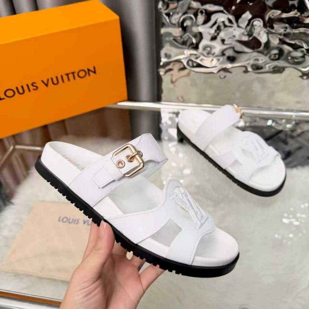 Louis Vuitton LV Isola Comfort Mule White 1AJQYV