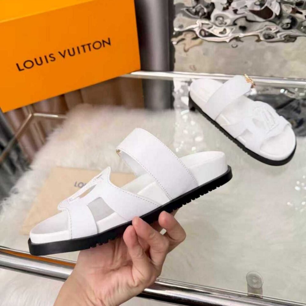Louis Vuitton LV Isola Comfort Mule White 1AJQYV