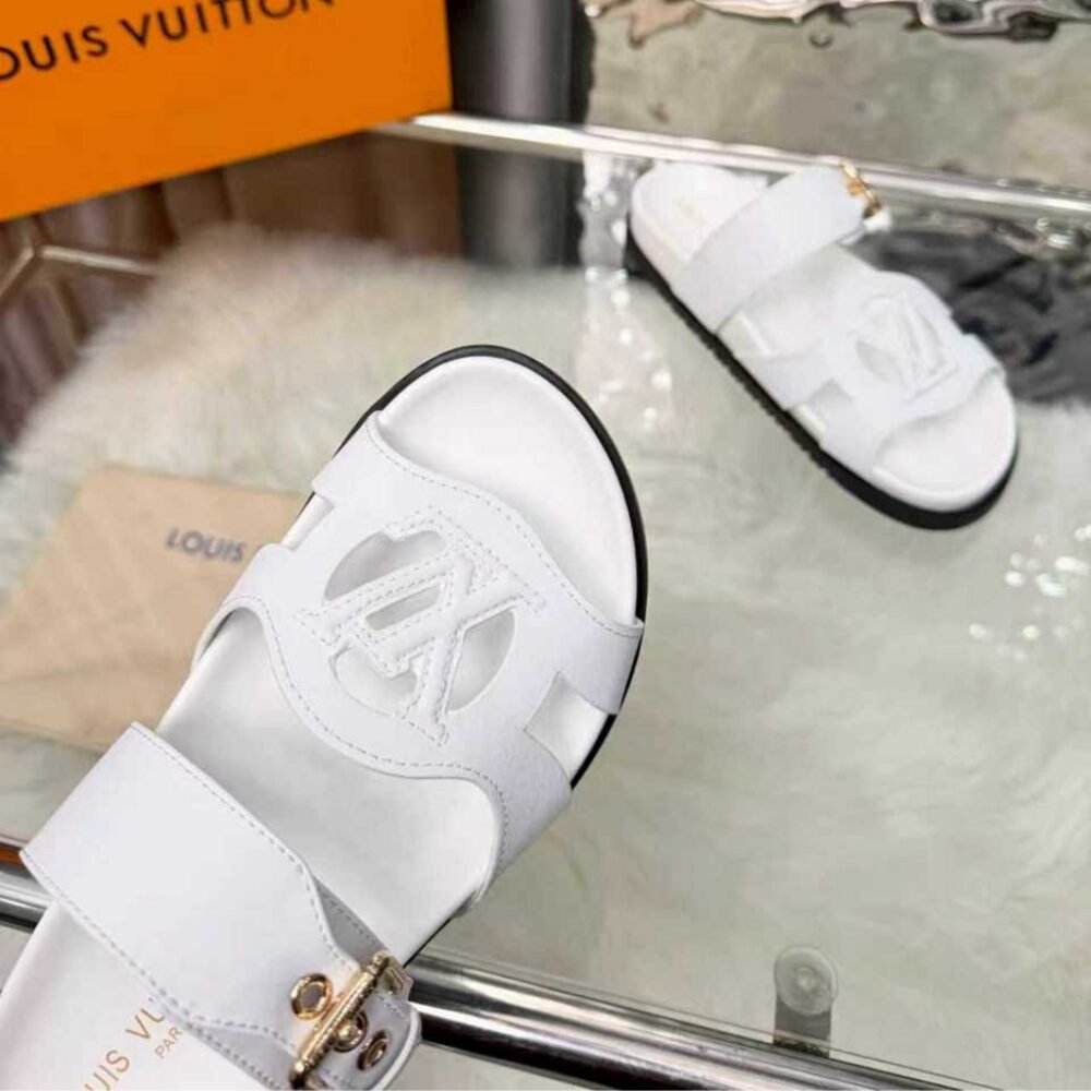 Louis Vuitton LV Isola Comfort Mule White 1AJQYV
