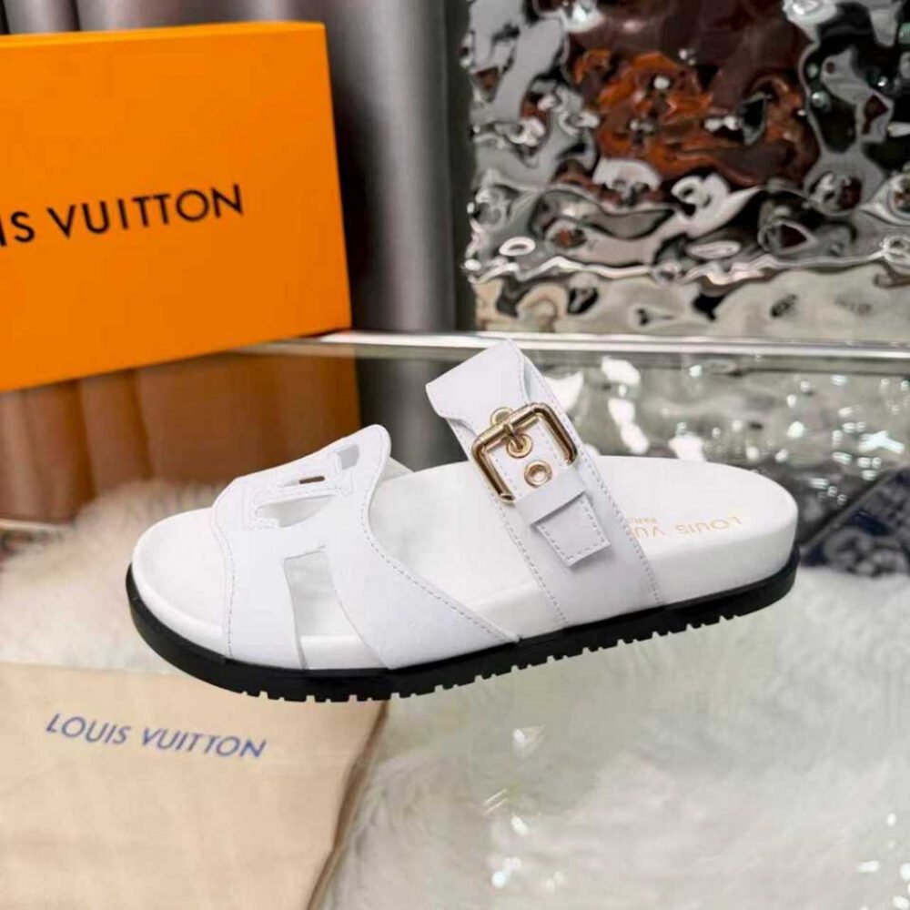 Louis Vuitton LV Isola Comfort Mule White 1AJQYV