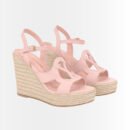 Louis Vuitton LV Isola Wedge Espadrille Rose 1AGYI1