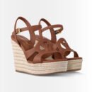 Louis Vuitton LV Isola Wedge Sandal Cognac 1ACI7N
