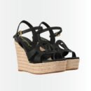 Louis Vuitton LV Isola Wedge Sandal Noir 1ACI7Z