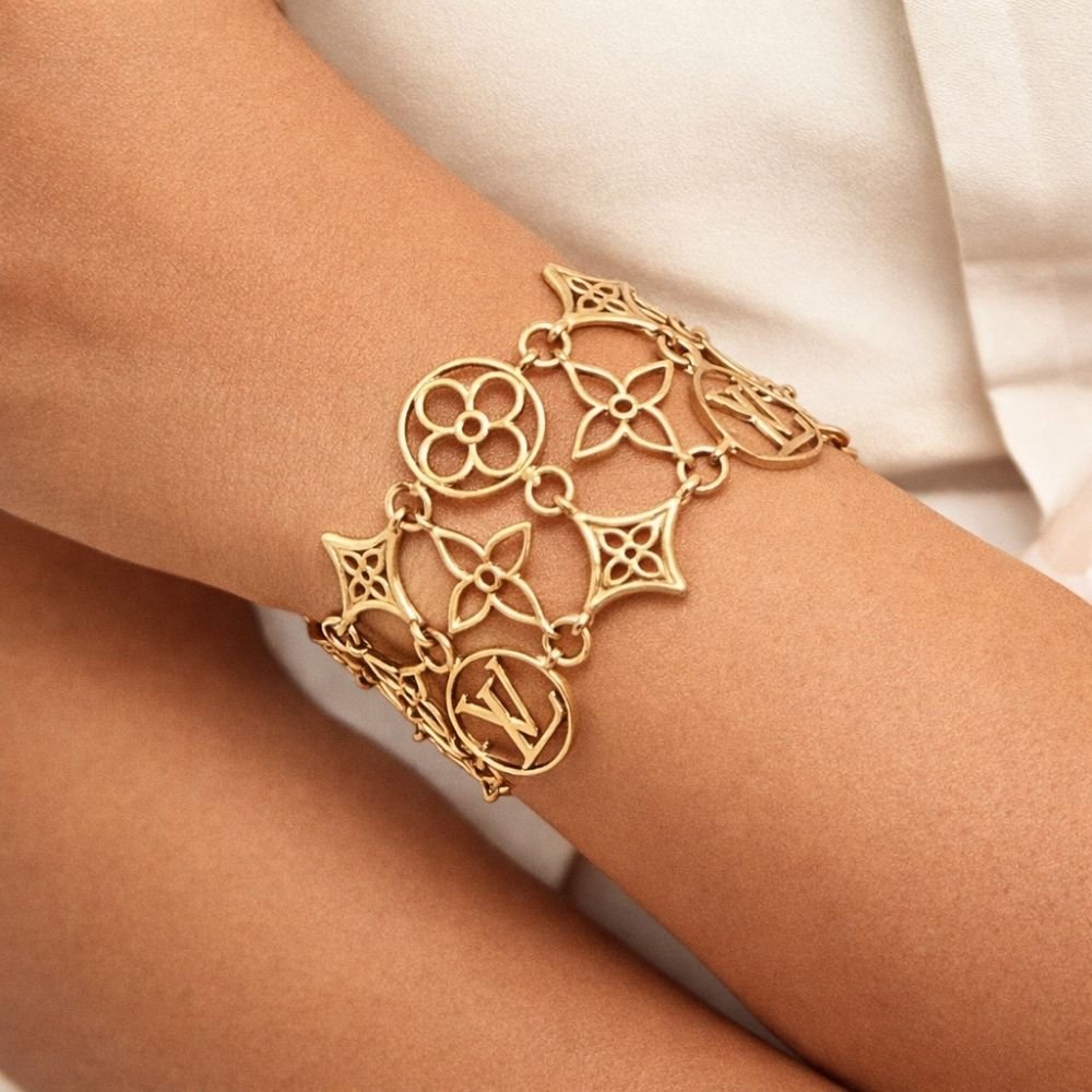 Louis Vuitton LV Lace Bracelet M1631A