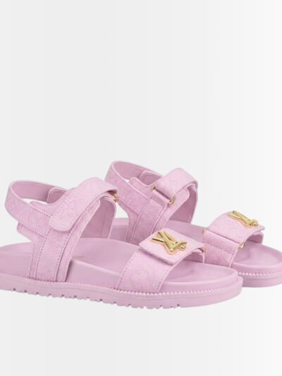 Louis Vuitton LV Sunset Flat Comfort Sandal Denim Rose 1ADIDE