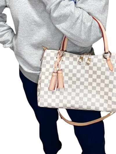 Louis Vuitton Lymington Damier Azur Beige 35Cm N40022