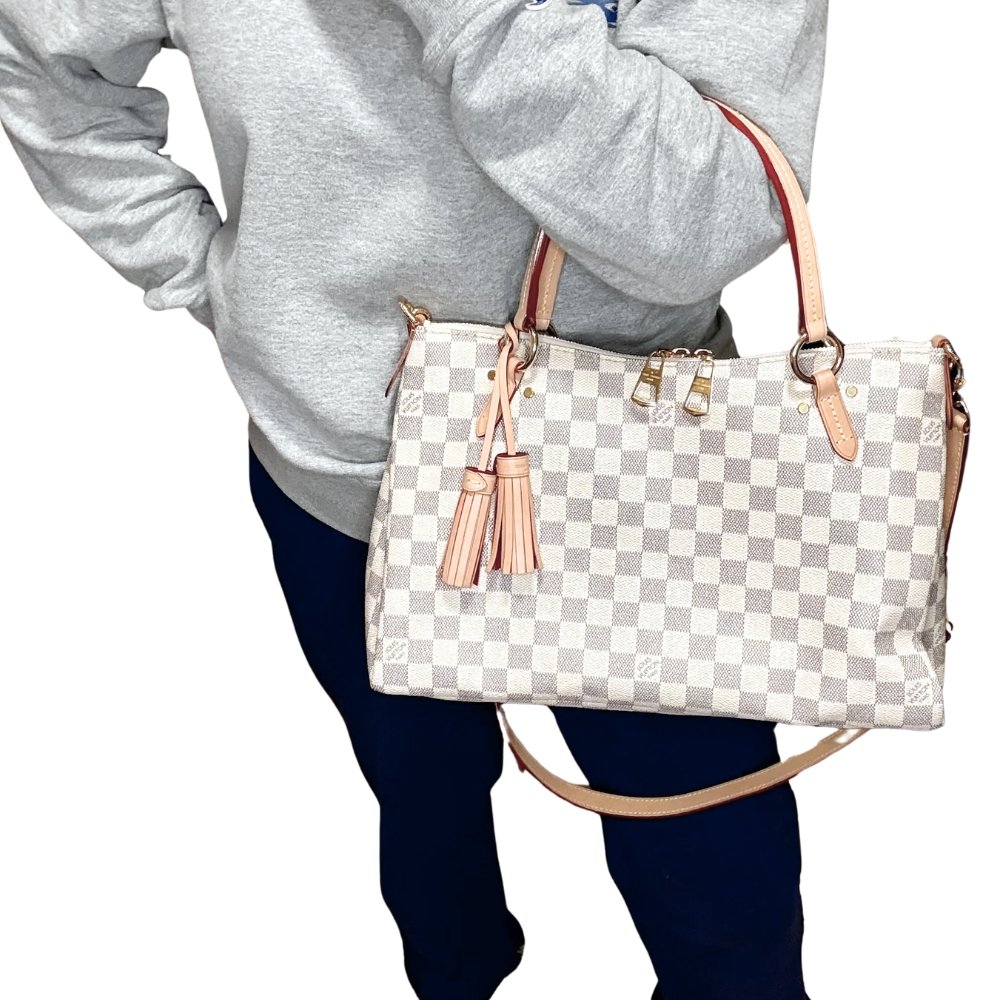 Louis Vuitton Lymington Damier Azur Beige 35Cm N40022