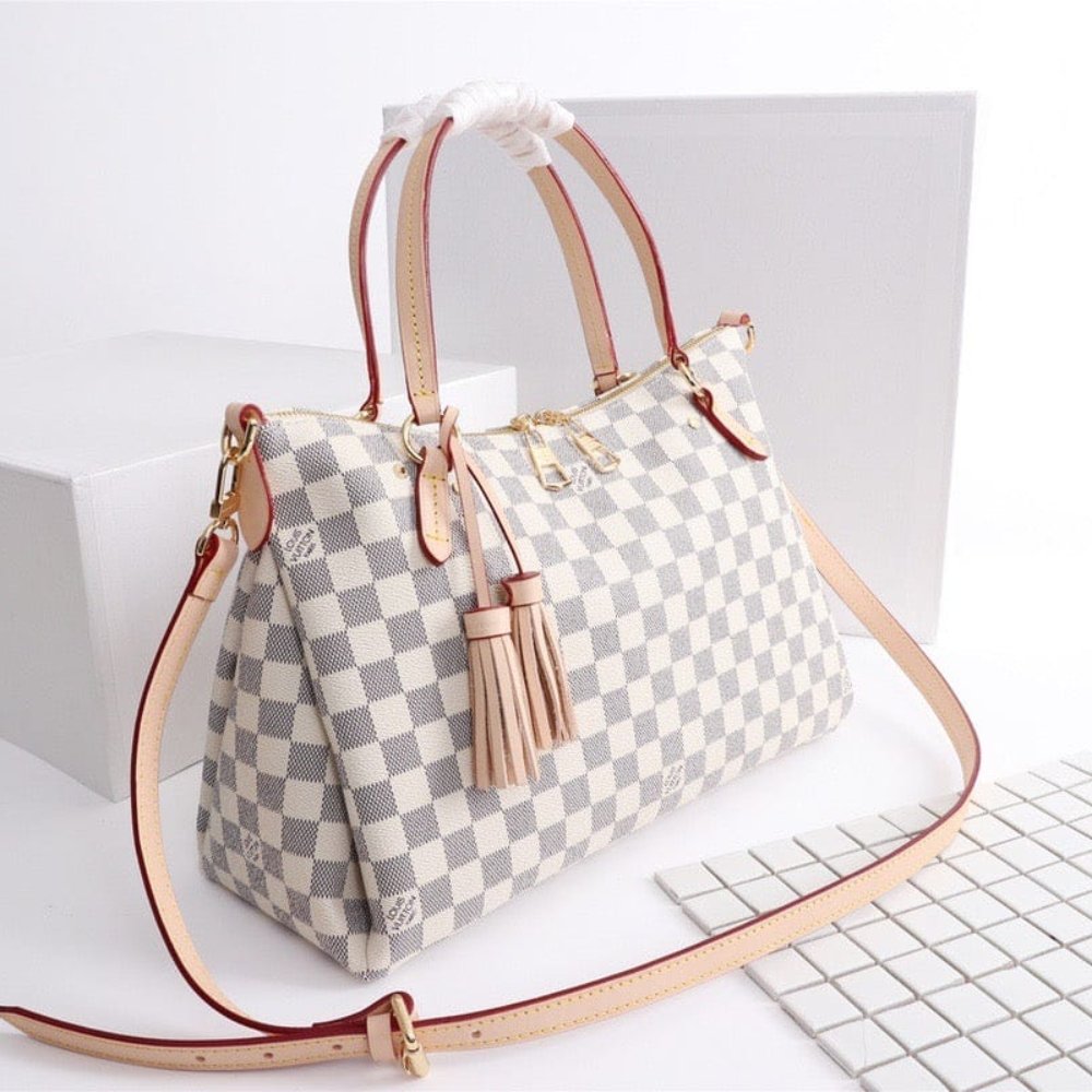 Louis Vuitton Lymington Damier Azur Beige 35Cm N40022