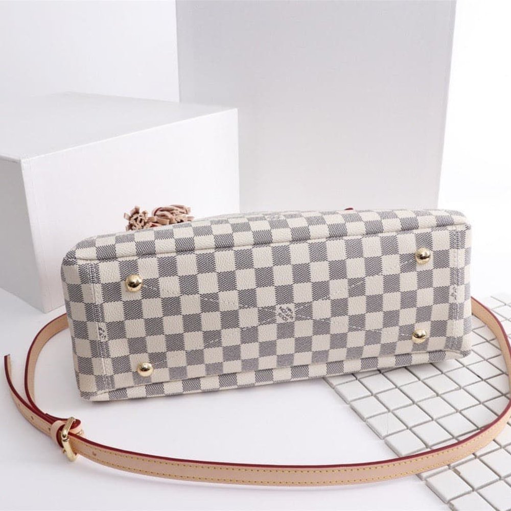 Louis Vuitton Lymington Damier Azur Beige 35Cm N40022