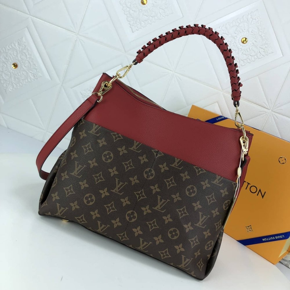 Louis Vuitton Maida Hobo Monogram Red 33Cm
