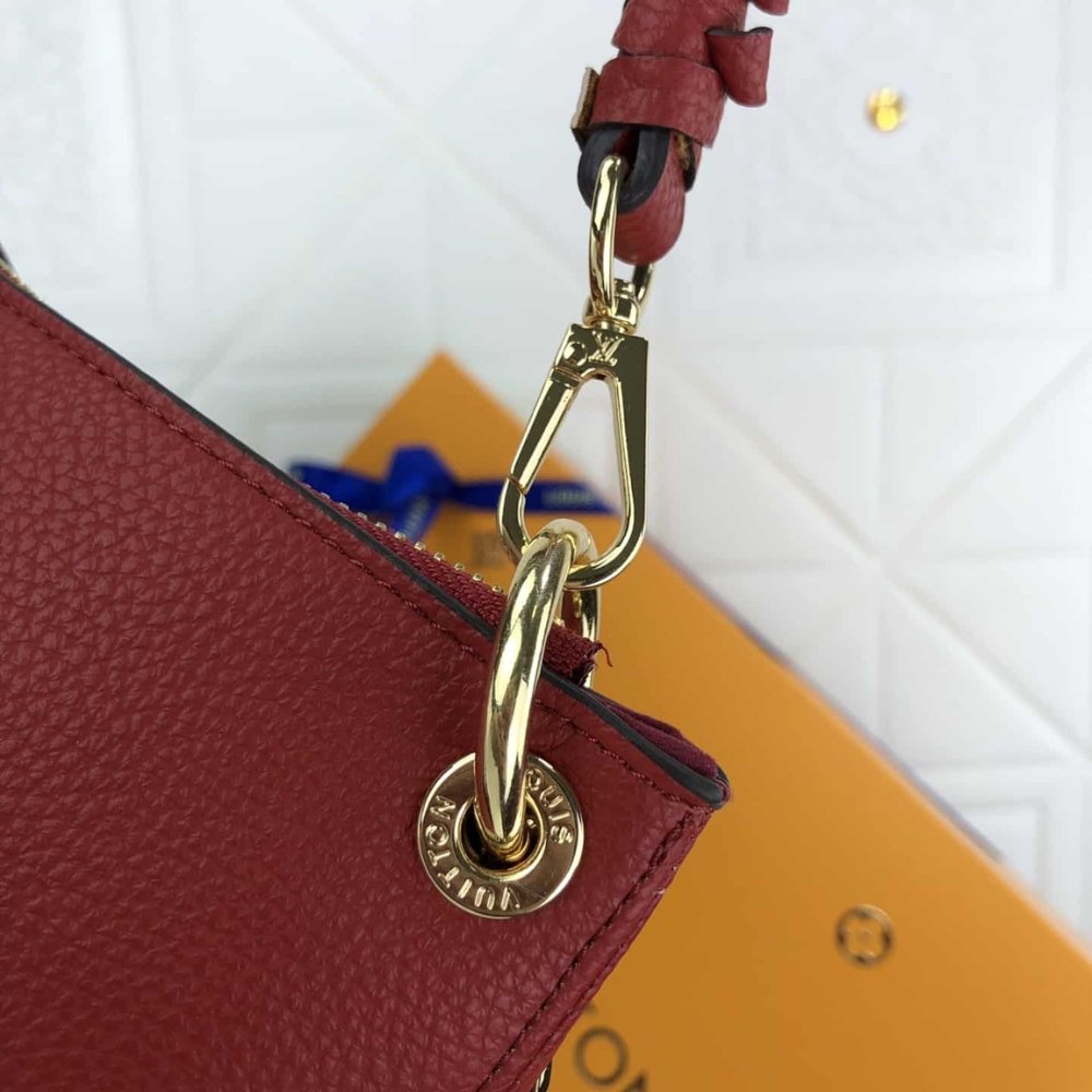 Louis Vuitton Maida Hobo Monogram Red 33Cm