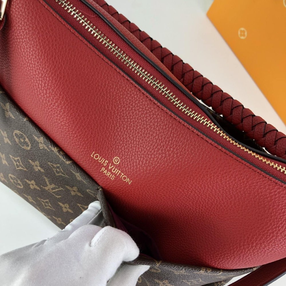 Louis Vuitton Maida Hobo Monogram Red 33Cm