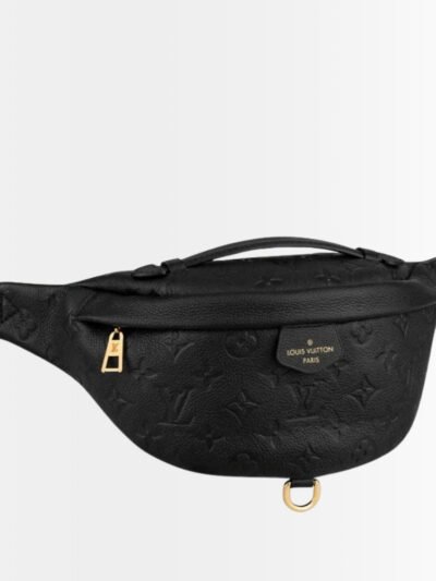 Louis Vuitton Monogram Empreinte Bumbag Black 37Cm M44812