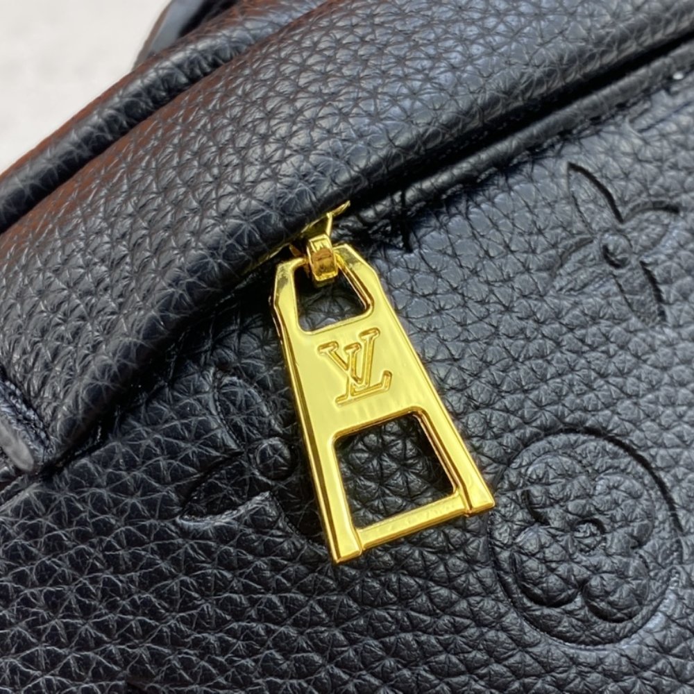 Louis Vuitton Monogram Empreinte Bumbag Black 37Cm M44812