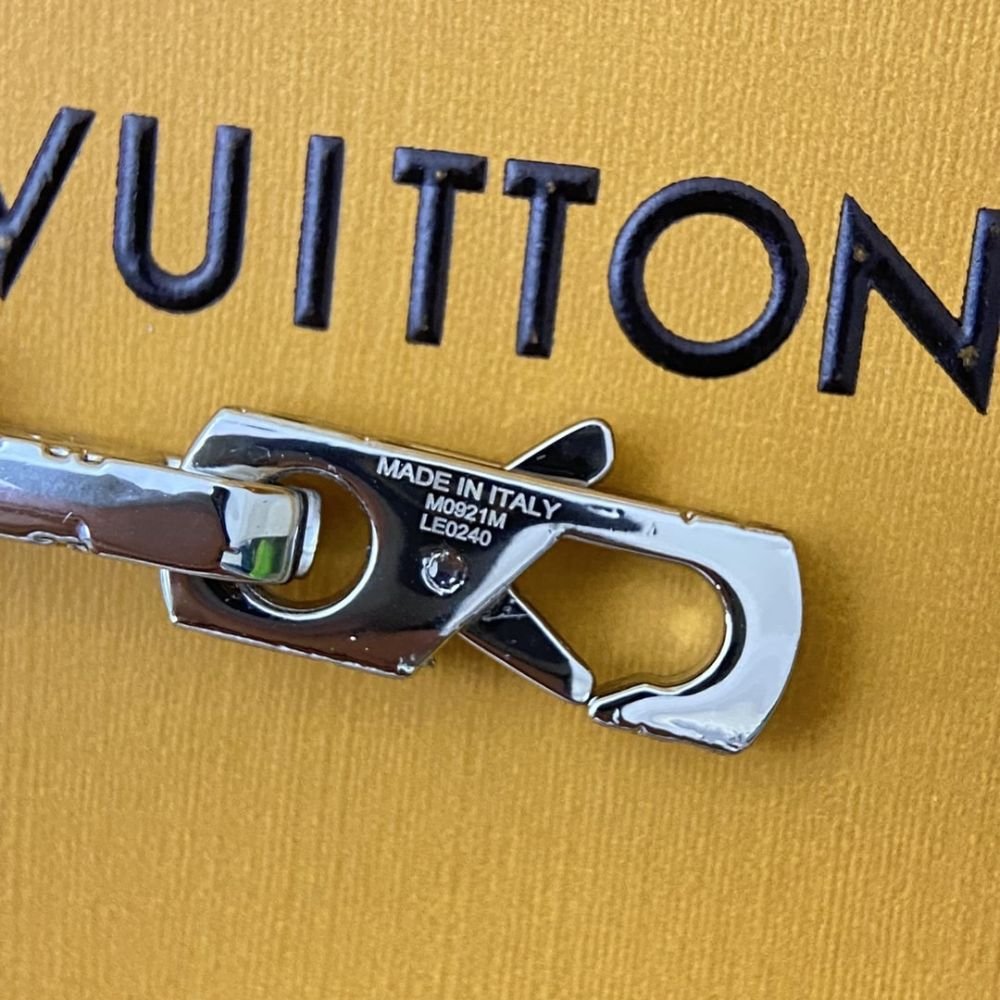 Louis Vuitton Monogram Tied Up Bracelet Gold And Silver M1306l