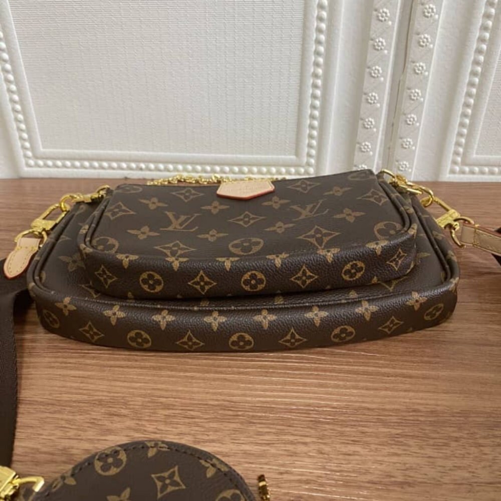 Louis Vuitton Multi Pochette Accessoires Monogram Brown 24Cm