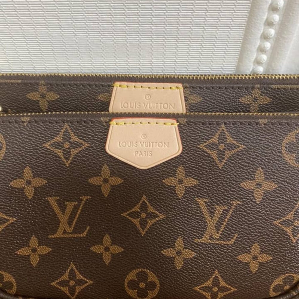 Louis Vuitton Multi Pochette Accessoires Monogram Brown 24Cm