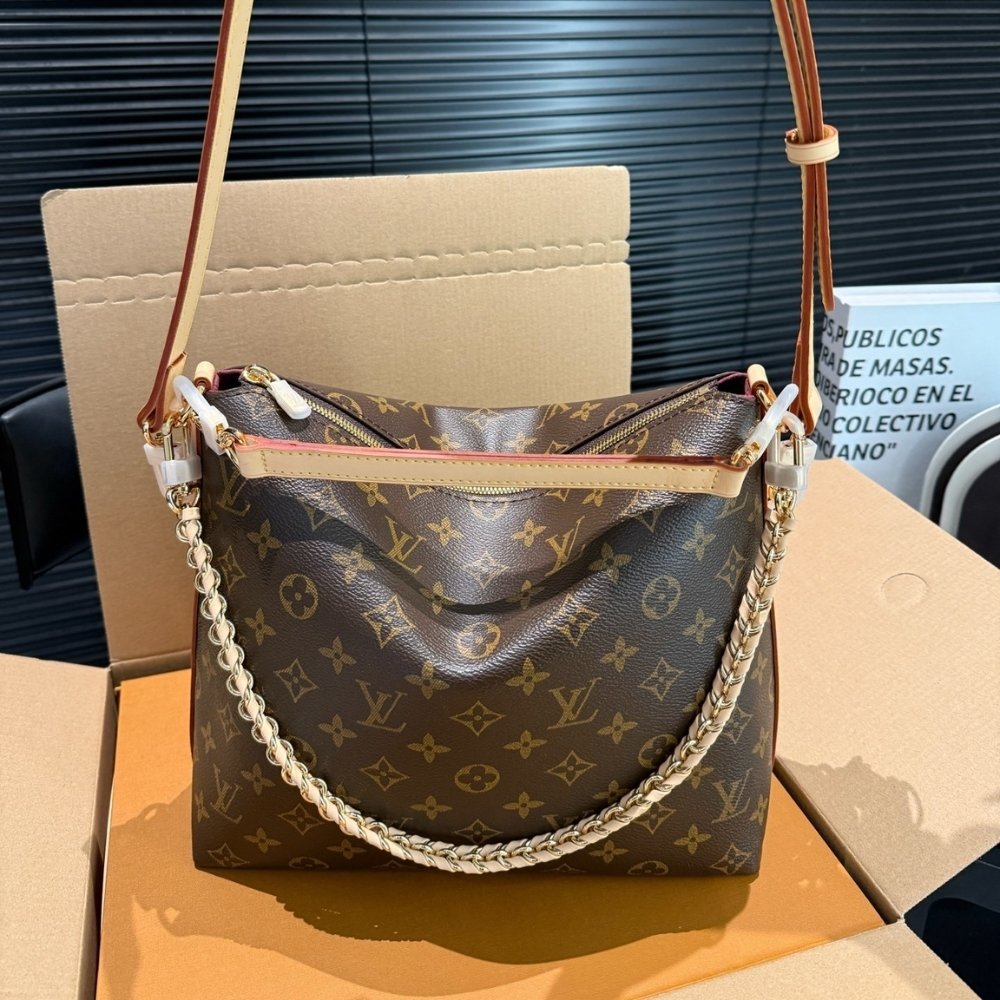 Louis Vuitton Multipass Bag Monogram Brown 30Cm M27825