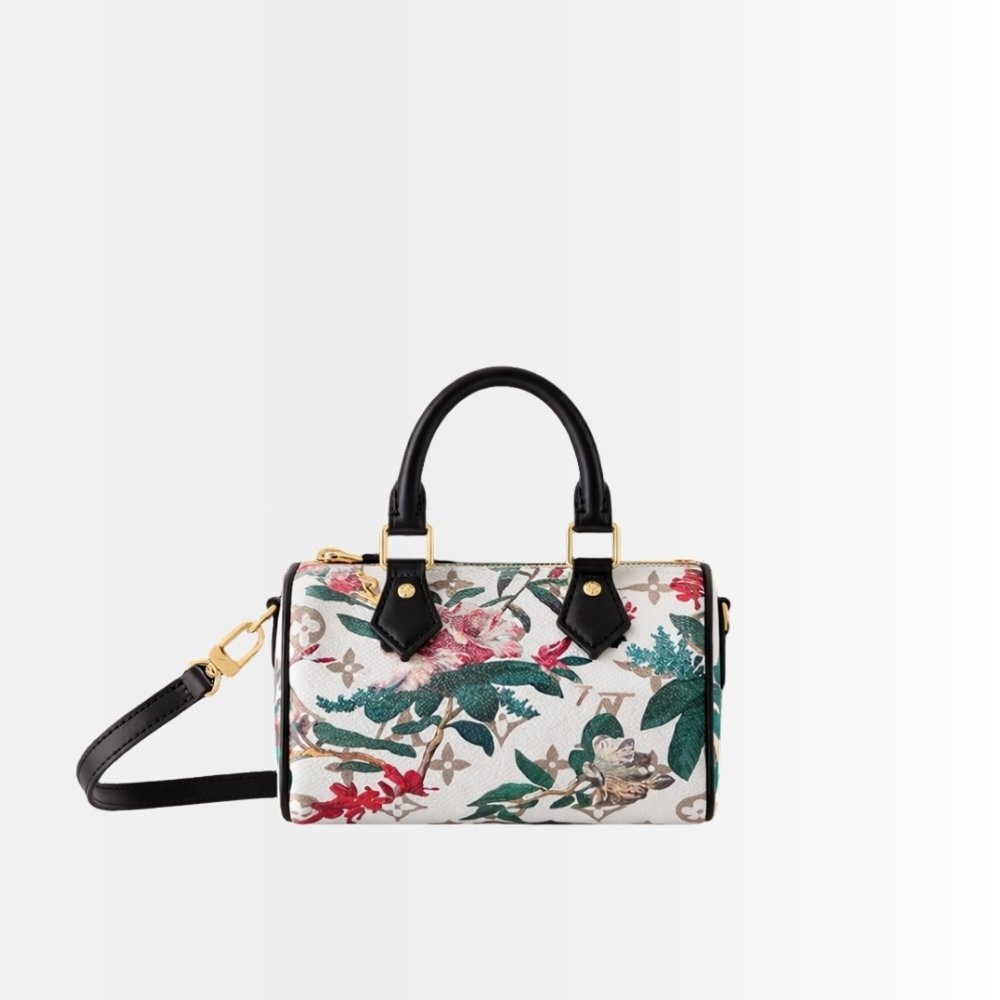 Louis Vuitton Nano Speedy Monogram Canvas Dune 16Cm M29149