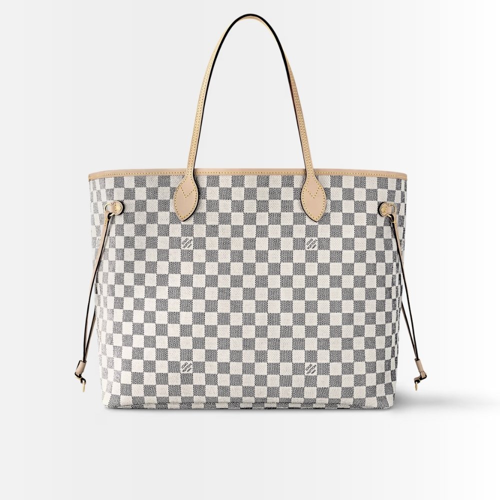 Louis Vuitton Neverfull GM Damier Azur Rose Ballerine 39Cm N40601