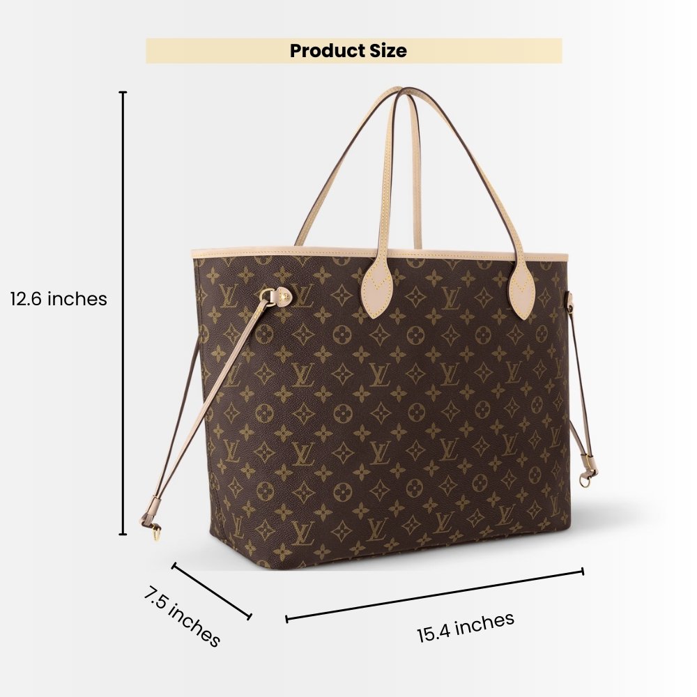 Louis Vuitton Neverfull GM Monogram Beige 39Cm M46978