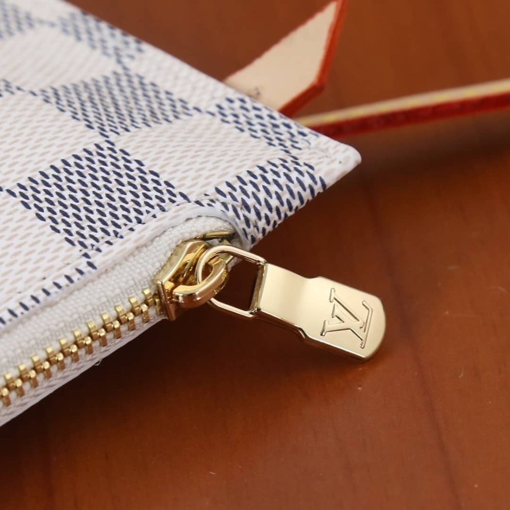 Louis Vuitton Neverfull MM Damier Azur Beige 31Cm