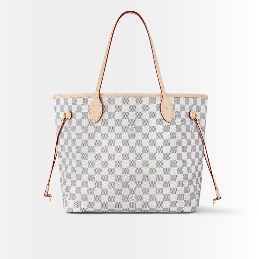 Louis Vuitton Neverfull MM Damier Azur Beige 31Cm