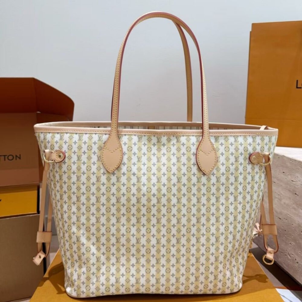 Louis Vuitton Neverfull MM LV Stamp Banana 32Cm M28457