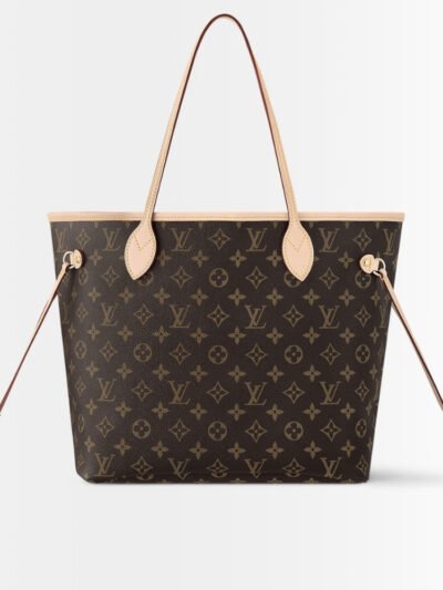Louis Vuitton Neverfull MM Monogram Beige 31Cm M46975