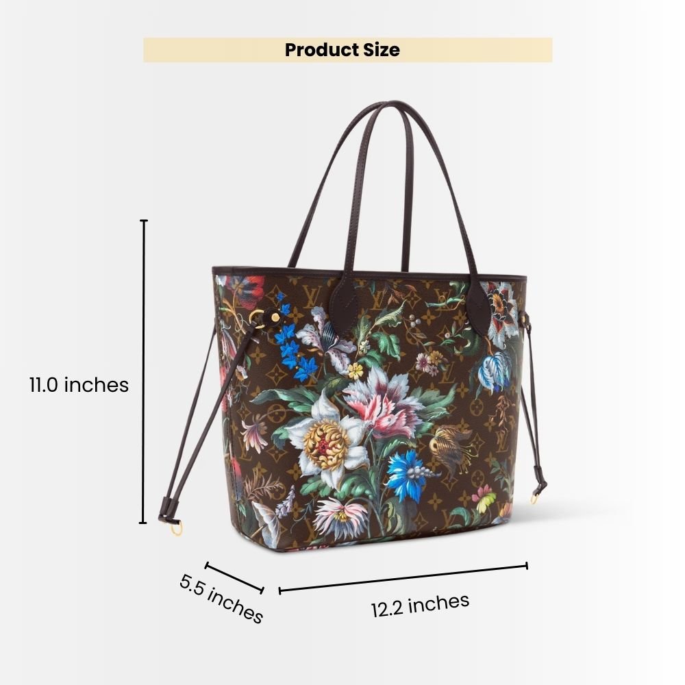 Louis Vuitton Neverfull MM Tote Bag Monogram Canvas Ebene 31cm M28918